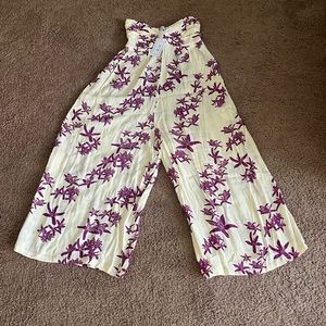 Fighting eel sig Zane jumper orchid print